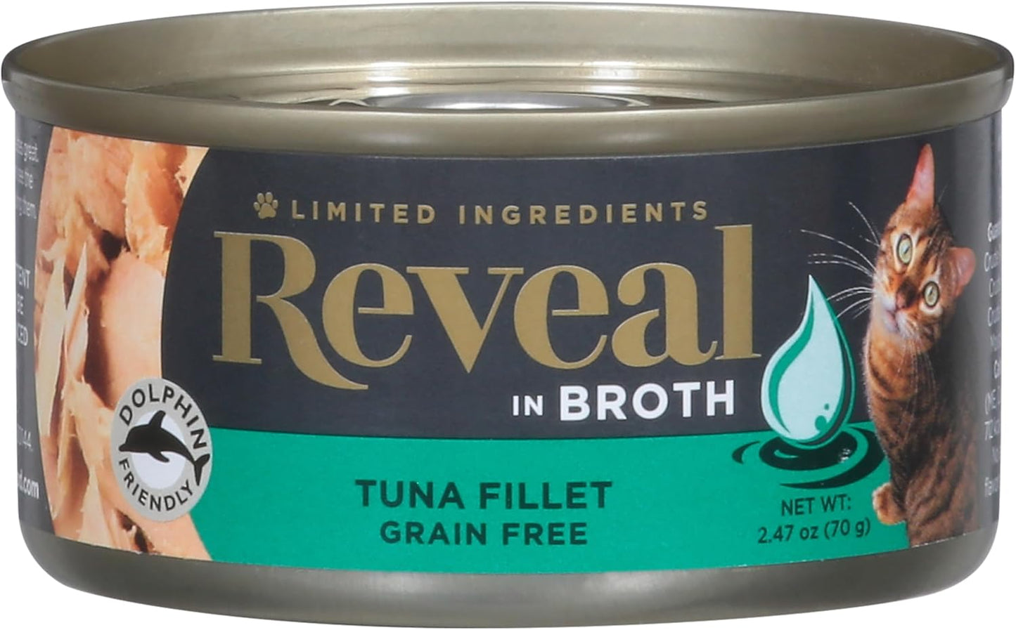 Reveal, Pet Food Adult Cat Tuna Fillet, 2.47 Ounce