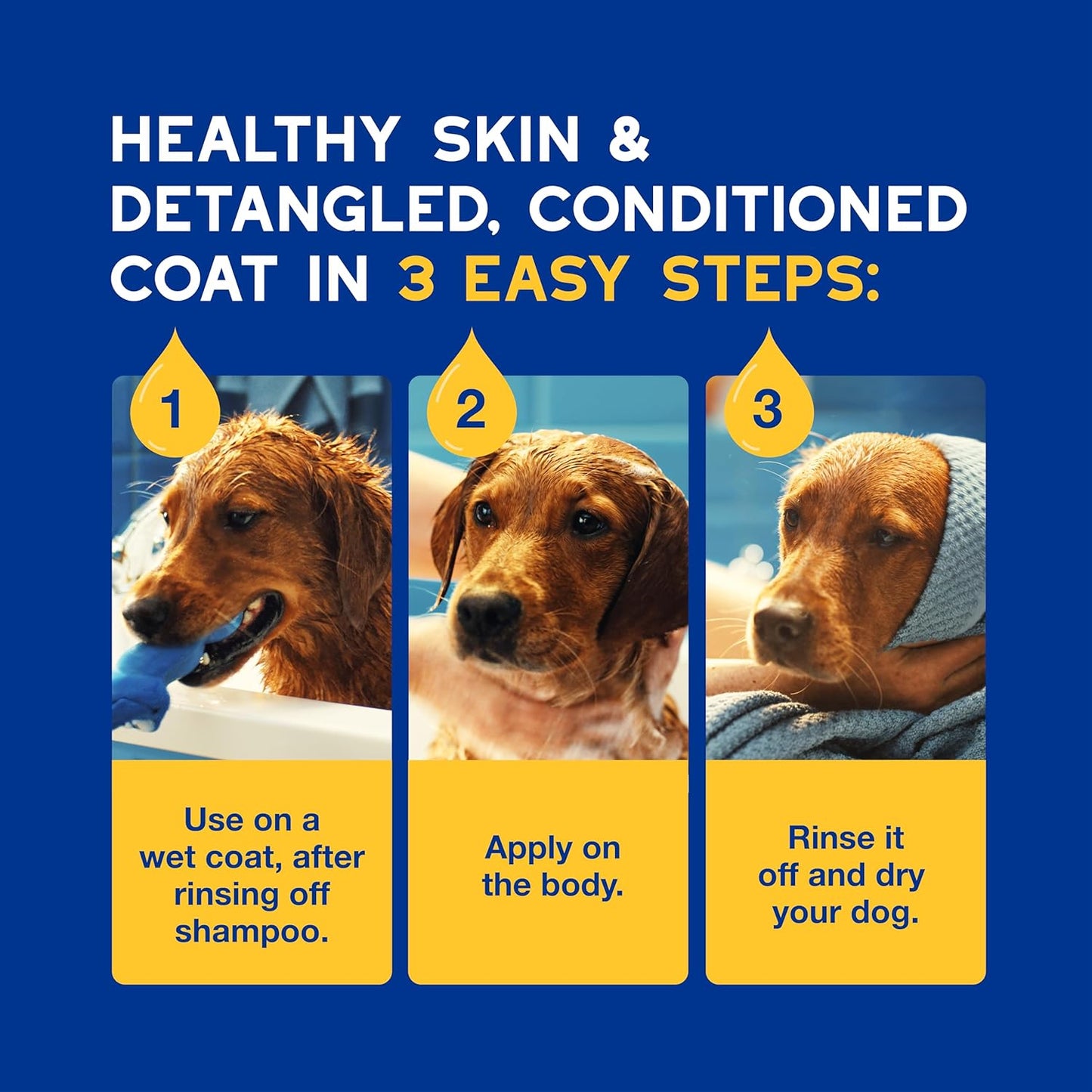 DOUXO® Skin & Coat SPA - Ultra-Safe Oatmeal Dog Conditioner, 16 fl oz