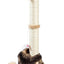 ANWA 32" Tall Cat Scratching Posts for Indoor Cats, 3-in-1 , Beige