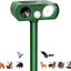 Animal Deterrent Devices Outdoor, Solar Animal Repeller with Motion Sensor Animal Repeller to Repel Cat, Deer, Squirrel, Rabbit, Skunk, Dog (Green - 1 Pack)