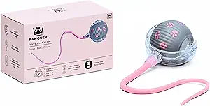 Interactive Cat Toys for Indoor Cats | Premium Quality with 3 Detachable Tails | Automatic Speed Modes with Real-Motion Movement | Rechargeable | Fun for Bored Adult Cats and Kittens