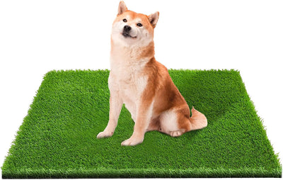 CooZero Artificial Grass, Professional Dog Grass Mat, Potty Training Rug and Replacement Turf Outdoor Rug Patio Lawn Decoration, Easy to Clean with Drainage (39.4 x 31.5 inch)