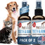 PetSilver Teeth & Gum Spray - Dog Dental & Teeth Cleaning Spray for Plaque & Tartar Build-Up Reduction - Made in USA - 4oz, 2-Pack