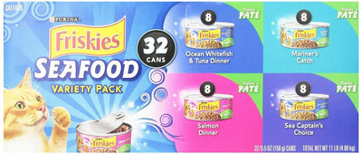 Friskies Purina Seafood Variety Pack, 11 lb