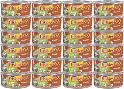Friskies Mixed Grill Dinner Cat Food 5.5 oz (Pack of 24)
