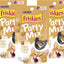 Purina Friskies Party Mix Cat Treats, Gravy-Licious Crunch with Chicken & Gravy Flavors, Crunchy Treats for Cats, 2.1 Ounce Resealable Pouch (Pack of 3)