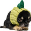 Zoo Snoods Dinosaur Costume - Warm Knit Dog Snood Wrap for Pets, Neck Ear Cover Protection, Halloween Winter (Small)