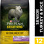 Purina Pro Plan Senior Dry Dog Food, BRIGHT MIND Turkey & Rice Formula - 12 lb. Bag