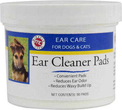 Miracle Care Ear Cleaner Pads,Reduces Odor and Waxy Build Up