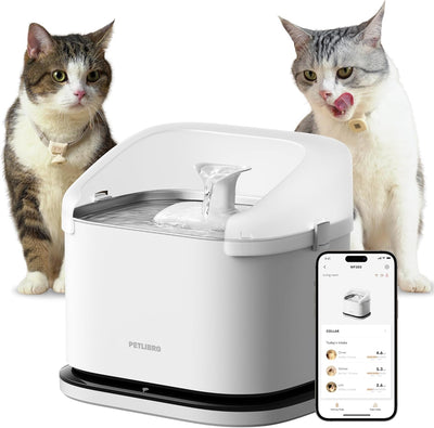 PETLIBRO RFID Multi Cats Water Fountain with Cat Recognition & Hydration Monitoring
