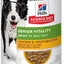 Hill's Science Diet Senior Vitality Adult 7+ Wet Dog Food, Chicken & Vegetable Stew, 12.5 oz. Cans, 12-Pack