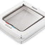 Depets Large Cat Door (Outer Size 9.9" x 9.2"), 4 Way Locking Cat Flap Door for Interior Exterior Doors