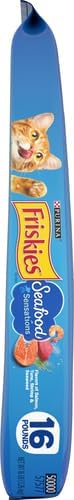Friskies Purina Seafood Sensations Cat Food Bag, 16 lb