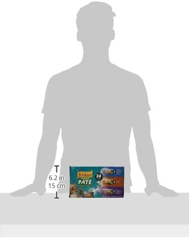 Friskies Wet Cat Food, Classic Pate Variety Pack, Ocean Whitefish and Tuna, Mixed Grill and Turkey and Giblets Dinner, (24) 5.5 Oz Cans