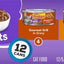Friskies Wet Cat Food, Meaty Bites, 3-Flavor Variety Pack, 5.5-Ounce Can, Pack Of 12