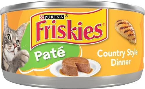 Friskies Cat Food Country Style Dinner, 5.5 oz (Pack of 3)