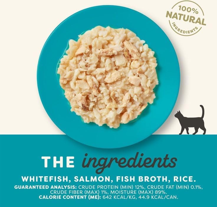 Applaws Additive Free Canned Cat Food in Broth in 3 Flavor Variety Bundle: (4) Whitefish and Salmon, (4) Tuna and (4) Tuna and Crab (12 Cans Total, 2.47 Ounces Each) Plus Shaynanigans Silicone Lid