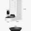 PETKIT Automatic Cat Feeder with Camera, 1080P HD Video with Night Vision, 2.4G WiFi Pet Feeder for Cat & Small Dog, 2-Way Audio & Meal Call Pet Food Dispenser with Desiccant Bag, Motion Capturing