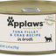 Applaws Additive Free Canned Cat Food in Broth in 3 Flavor Variety Bundle: (4) Whitefish and Salmon, (4) Tuna and (4) Tuna and Crab (12 Cans Total, 2.47 Ounces Each) Plus Shaynanigans Silicone Lid