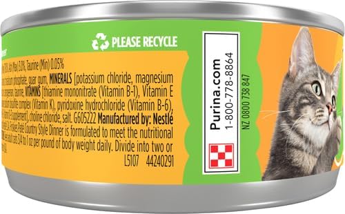 Friskies Cat Food Country Style Dinner, 5.5 oz (Pack of 3)