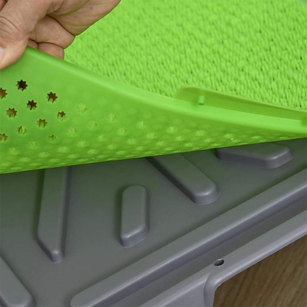 Pawhut Artificial Grass for Dogs with Tray for Potty Training