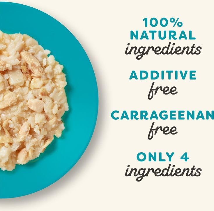 Applaws Additive Free Canned Cat Food in Broth in 3 Flavor Variety Bundle: (4) Whitefish and Salmon, (4) Tuna and (4) Tuna and Crab (12 Cans Total, 2.47 Ounces Each) Plus Shaynanigans Silicone Lid