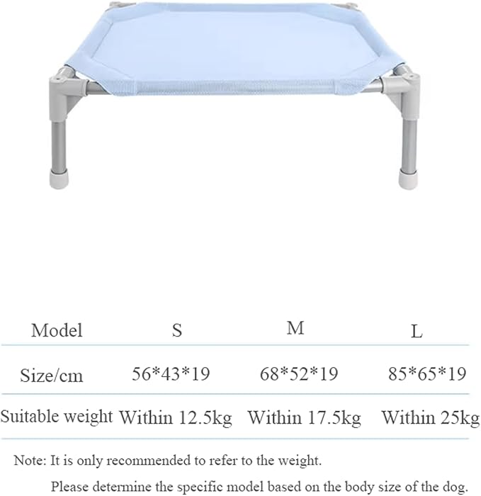 Easy Assemble and Clean Dog Cot Mesh Pet Bed Small Dog Cot