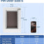 Pet Door for Wall (Cat Up to 10 lbs) - Small