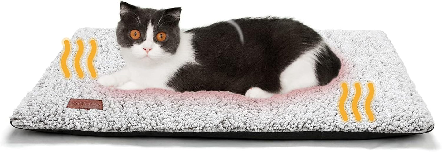 Self Warming Cat Bed Self Heating Cat Dog Mat 24 x 18 inch Extra Warm Thermal Pet Pad