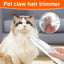 Furry Basics Pet Hair Trimmer,Dog Paw Trimmer with LED Light, Electic Paw Trimmer