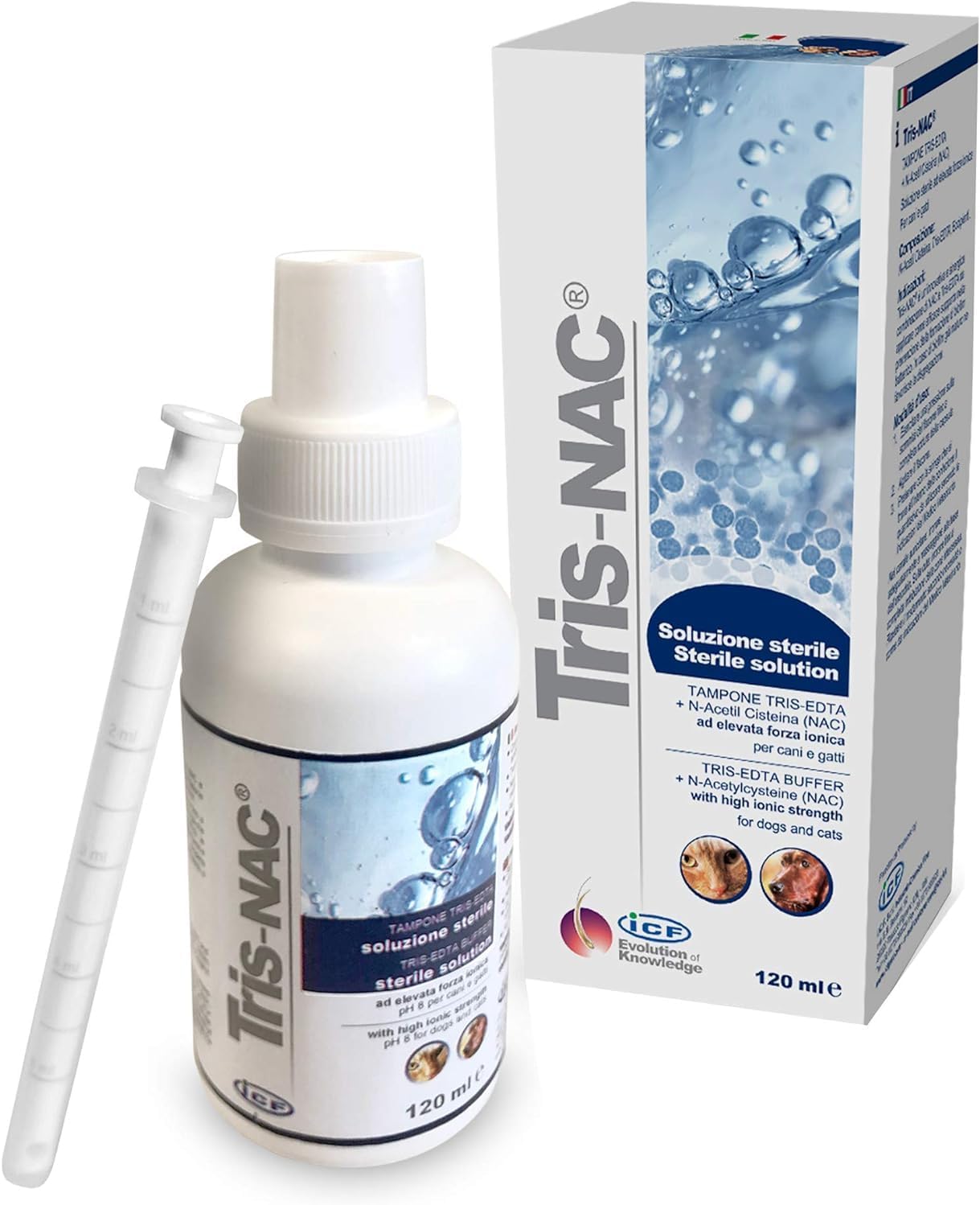 Tris-NAC Ear and Skin Cleanser for Dogs and Cats