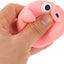 POPETPOP Squeaky Pig Dog Toys : Latex Dog Squeaky Toys for Chewing and Training Activities, 2.48X2.36X2.36in (Pink)