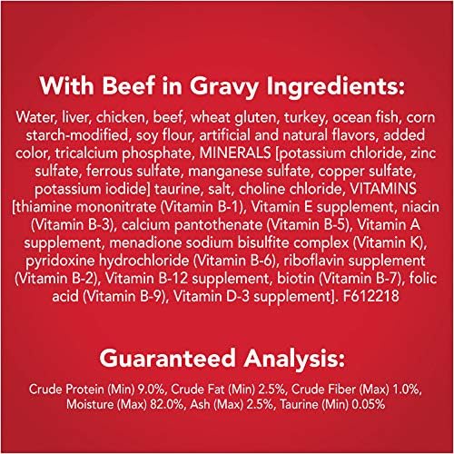 Friskies Purina Shreds Wet Cat Food, Beef Gravy, 5.5 OZ Cans (12-Count)