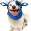 Zoo Snoods Blue Ox Costume - Warm Knit Dog Snood Wrap for Pets, Neck Ear Cover Protection for Halloween Winter (Small)