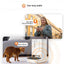 PETKIT Automatic Cat Dog Feeder with Camera, AI-Powered Motion Capturing, 1080P HD Video with Night Vision, 2.4G WiFi Pet Feeder with 2-Way Audio, Dual Hopper Pet Food Dispenser with Desiccant