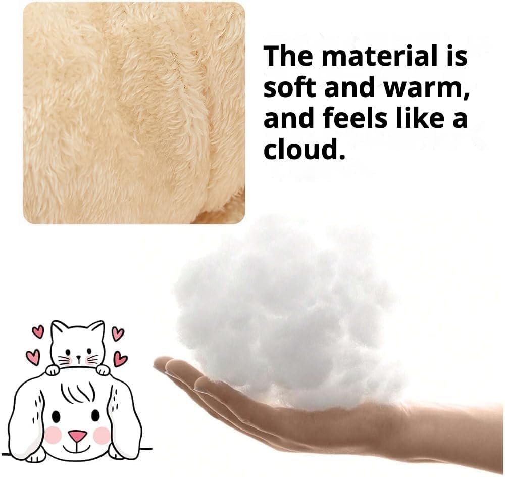 Cat Dog Bed for All Size Cats & Small Dogs