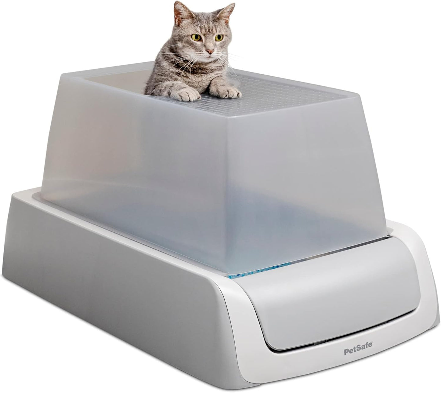 PetSafe ScoopFree Crystal Pro Legacy Self-Cleaning Automatic Litter Box - Top-Entry Motion-Sensing Cat Box