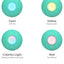 Interactive Dog Toys, Wicked Ball PE, 3 Interactive Modes,Enhanced Rubber Active Rolling Dog Toy with LED Lights for Medium Large Dogs