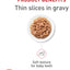 Royal Canin Feline Health Nutrition Kitten Thin Slices in Gravy Canned Cat Food, 3 Oz Can (12-Count)
