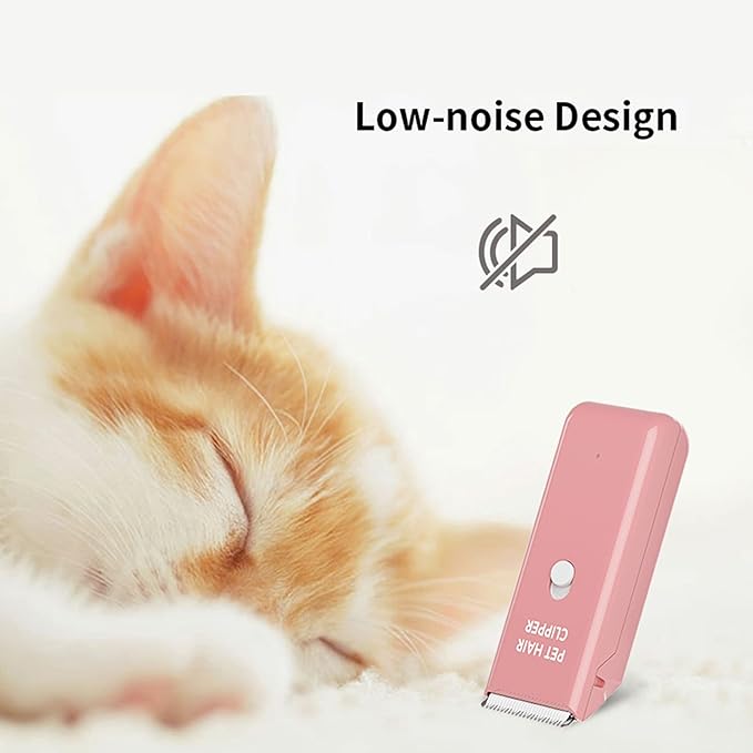 Dog Cat Home Hair Waterproof Clipper Portable Electric USB Rechargeable