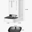 PETKIT Automatic Cat Dog Feeder with Camera, AI-Powered Motion Capturing, 1080P HD Video with Night Vision, 2.4G WiFi Pet Feeder with 2-Way Audio, Dual Hopper Pet Food Dispenser with Desiccant