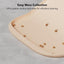PETLIBRO Cat Food Mat Safety Silicone Dog Food Mat for Feeder Fountain Waterproof Dog Bowl Mats Raised Edge Spill Protection Floor, Cove Feeding Pet Mat(for PLAF109 PLAF301), 22''x16.5''