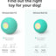 Interactive Dog Toys, Wicked Ball PE, 3 Interactive Modes,Enhanced Rubber Active Rolling Dog Toy with LED Lights for Medium Large Dogs