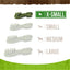 Merrick Fresh Kisses Natural Dental Chews Infused With Coconut And Botanical Oils For Tiny Dogs 5-15 Lbs - 78 ct. Box