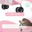 Pet Stroller for Small/Medium Dogs and Cats, Foldable 3 Wheel Jogger with One-Click Fold, Breathable Mesh, Storage Basket, Cup Holder, Weather Cover, (Pink)