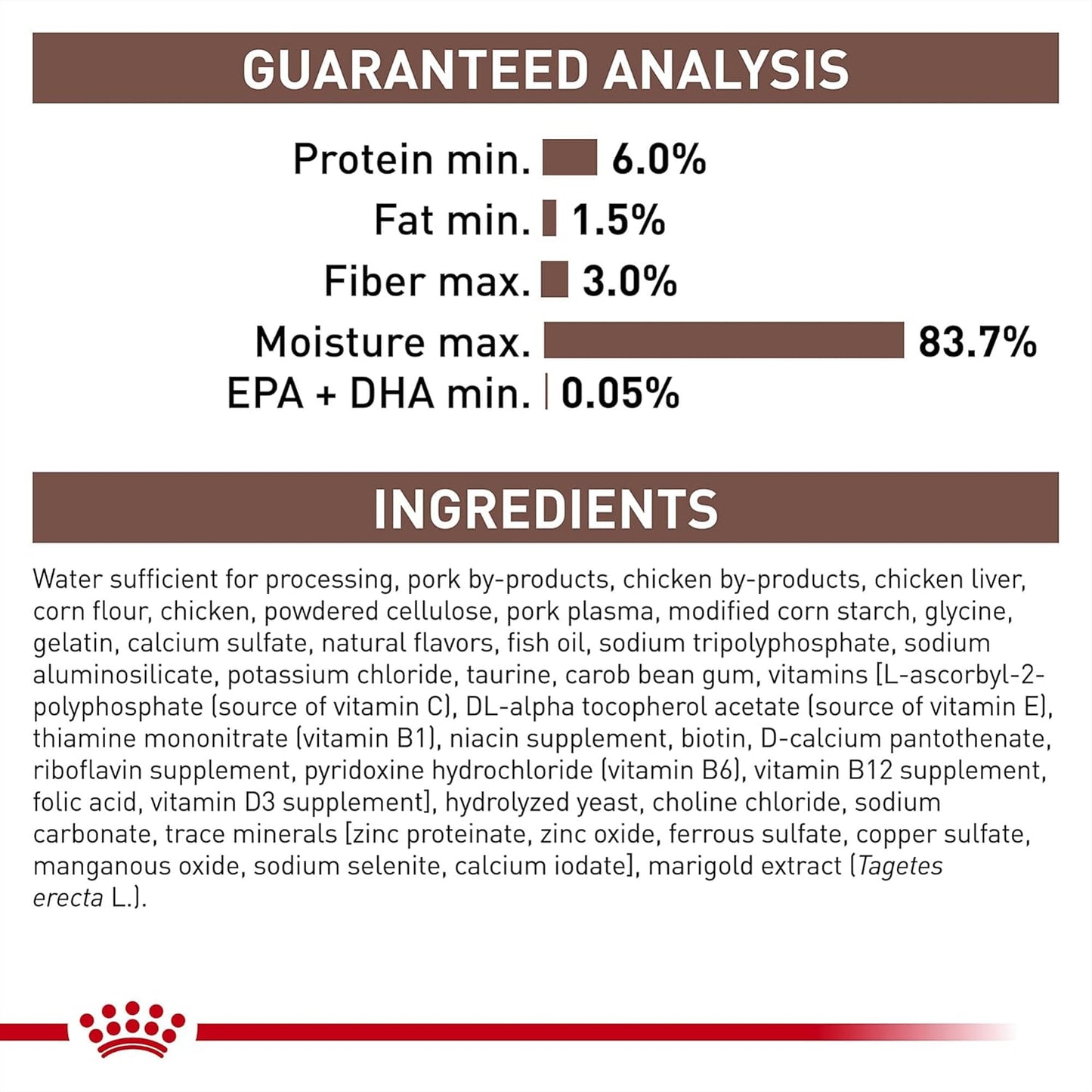 Royal Canin Veterinary Diet Feline Gastrointestinal Moderate Calorie Adult Thin Slices in Gravy Cat Food, 3 oz (Pack of 24)