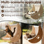 Cat Window Perch Hammock, Wooden Moon Cat Shelves with Strong Suction Cups