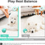 Interactive Dog Toys, Wicked Ball PE, 3 Interactive Modes,Enhanced Rubber Active Rolling Dog Toy with LED Lights for Medium Large Dogs
