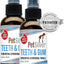 PetSilver Teeth & Gum Spray - Dog Dental & Teeth Cleaning Spray for Plaque & Tartar Build-Up Reduction - Made in USA - 4oz, 2-Pack
