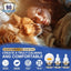 Dog Pheromone Calming Diffuser 4 In 1 Appeasing Pet Pheromones Diffuser to Calm Kit (Plug in+ 3 Pack 48ml Refill)